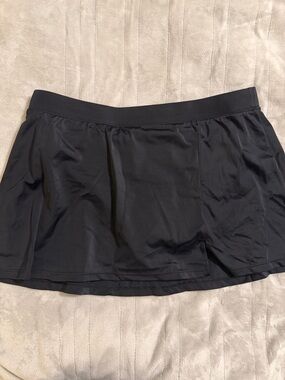 Black Swim skirt